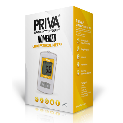 CHOLESTEROL METER PRIVA HOMED
