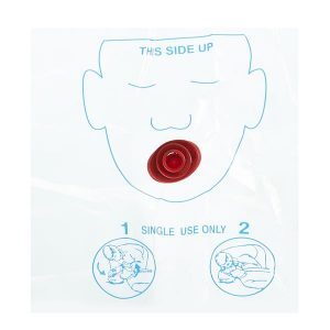 CPR Mouth Piece Box 50's