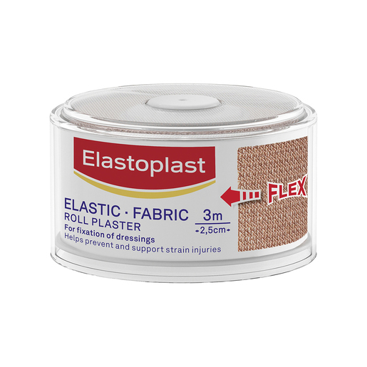 ELASTOPLAST FABRIC ROLL 2.5CM X 3M ELASTOPLAST FABRIC ROLL 2.5CM X 3M