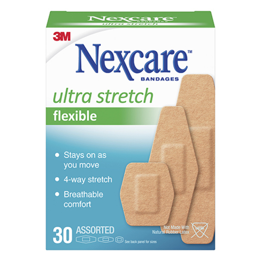 NEXCARE ULTRA STRETCH ASSORTED 30's NEXCARE ULTRA STRETCH ASSORTED 30's