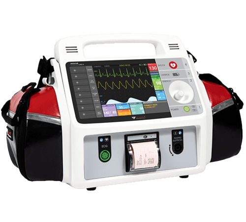 Progetti Rescue Life 9 Defibrillator & Nibp/Spo2/Pacer/Temp with 5 lead ecg cable Progetti Rescue Life 9 Defibrillator & Nibp/Spo2/Pacer/Temp with 5 lead ecg cable