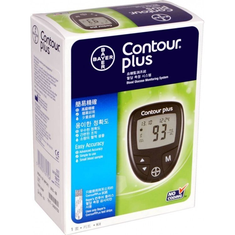 CONTOUR PLUS BLOOD GLUCOSE METER KIT CONTOUR PLUS BLOOD GLUCOSE METER KIT