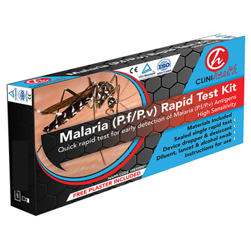 MALARIA TEST KIT CLINIHEALTH SINGLES 1 MALARIA TEST KIT CLINIHEALTH SINGLES 1