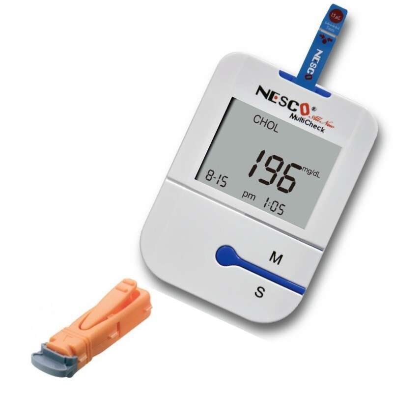 NESCO NW-07 MultiCheck Meter – Hemoglobin/Cholesterol/Glucose NESCO NW-07 MultiCheck Meter – Hemoglobin/Cholesterol/Glucose